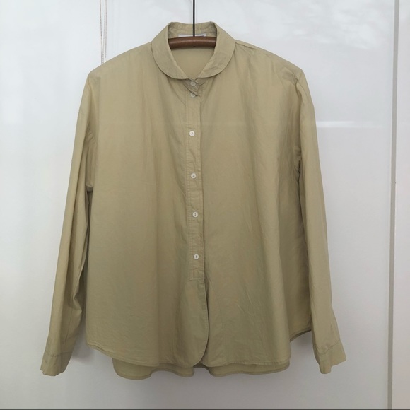 OAK + FORT Cotton Blouse - Picture 1 of 8
